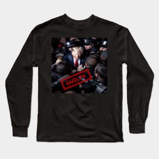 Trump Finally Arrested: Implications for US Politics Long Sleeve T-Shirt